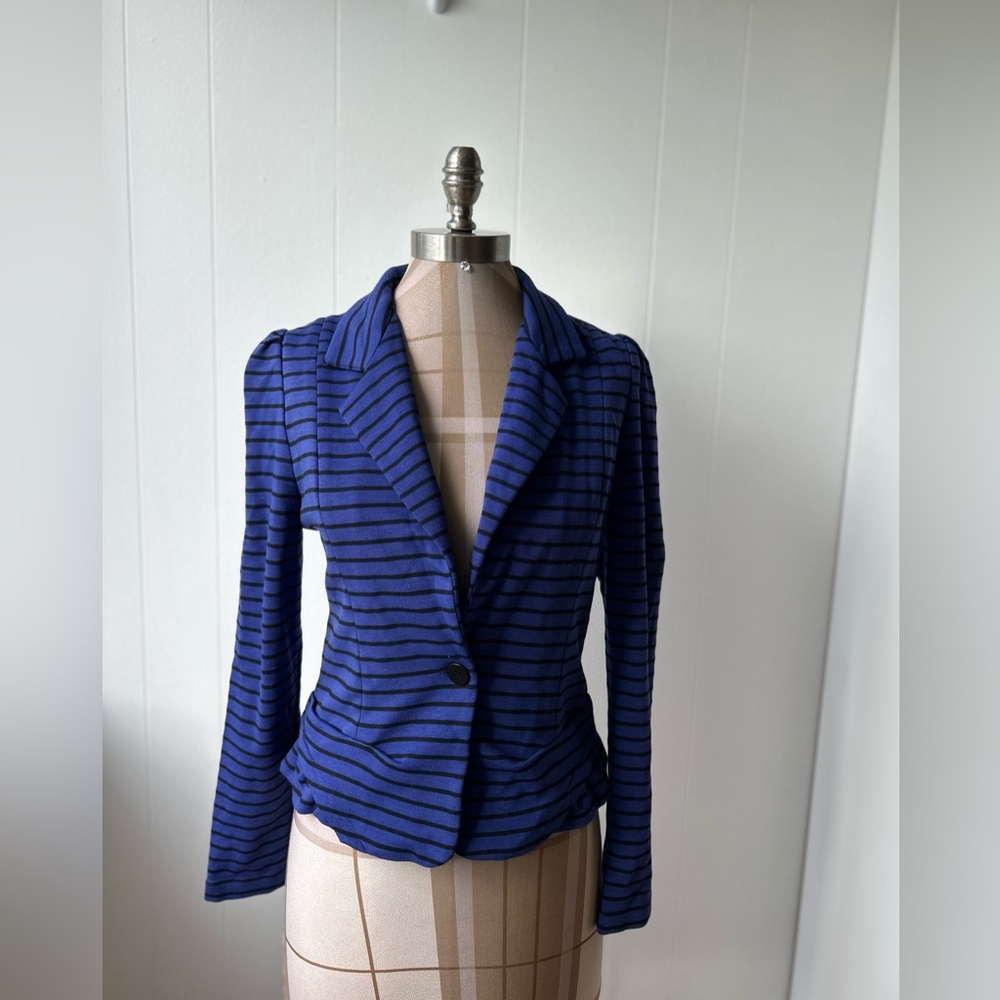Cartonnier Navy Striped Blazer S